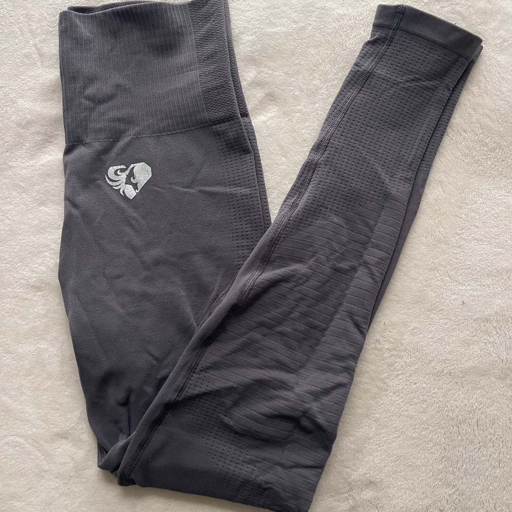 Women’s Best Charcoal Power Seamless High Waisted Leggings (S)